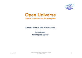 Openuniverse-Space Science Data At