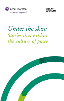 Under the Skin: Stories That Explore the Culture of Place