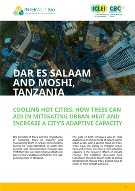 Dar Es Salaam and Moshi, Tanzania