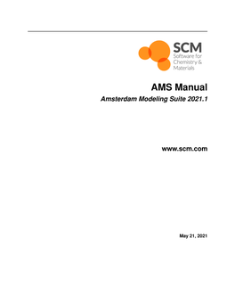 PDF Version of the AMS Driver Manual