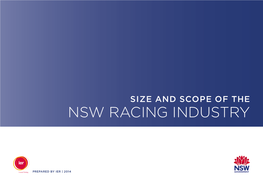 Size and Scope of the NSW Racing Industry