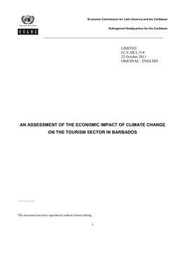 An Economic Assessment of the Impacts of Climate Change on The