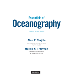 Essentials of Oceanography