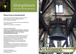 Gravplatsen Och Gravrättsinnehavaren