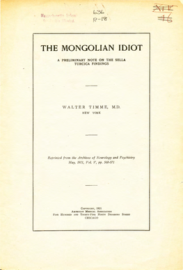 The Mongolian Idiot