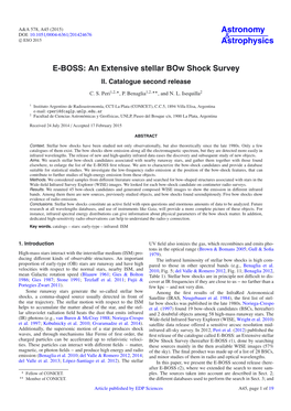 An Extensive Stellar Bow Shock Survey II