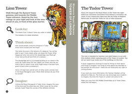 The Tudor Tower Lion Tower