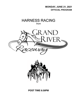 HARNESS RACING From