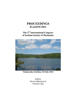 PROCEEDINGS Iconssm 2011