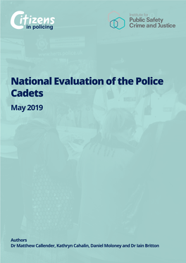 National Evaluation of the Police Cadets May 2019