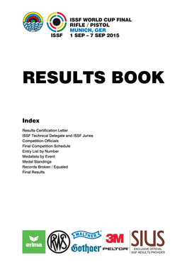 Results Book