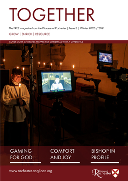 Comfort and Joy Gaming for God Bishop in Profile