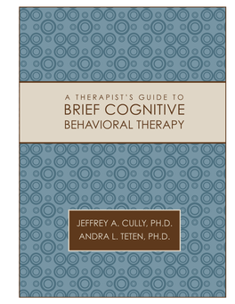 A Therapist's Guide to Brief Cognitive Behavioral Therapy