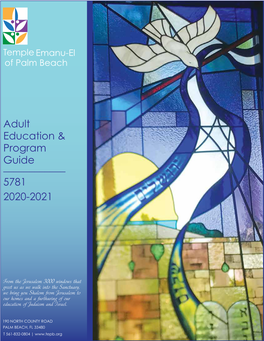 Adult Education & Program Guide