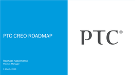 Ptc Creo Roadmap