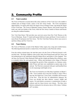 2. Community Profile