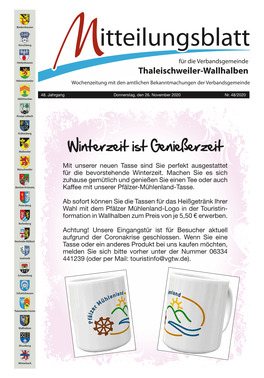 Mitteilungsblatt KW 48 2020.Pdf