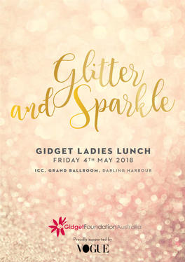 Gidget Ladies Lunch Friday 4Th May 2018