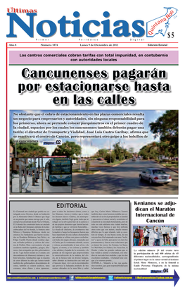 Cancunenses Pagarán Por Estacionarse Hasta En Las Calles