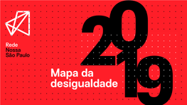 Mapa Da Desigualdade 2019 – Tabelas