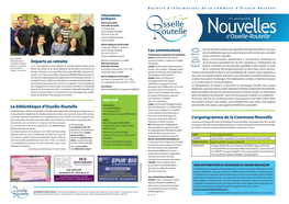 Les Nouvelles D'osselle-Routelle N° 1