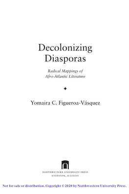 Decolonizing Diasporas