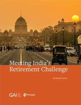 Meeting India's Retirement Challenge