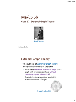 Extremal Graph Theory