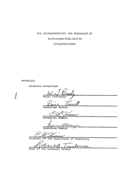 The Stereochemistry and Mechanism Of
