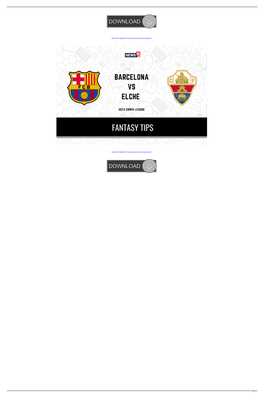 Watch UE Cornella Vs FC Barcelona Live Sports Stream Link 3