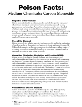 Carbon Monoxide