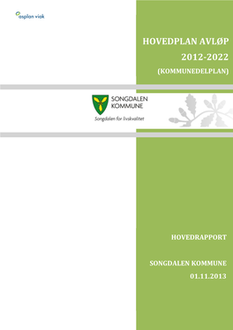 Hovedplan Avløp 2012-2022, Kommunedelplan