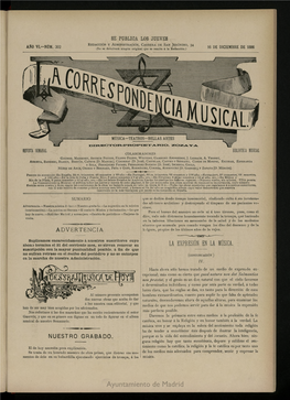 La Correspondencia Musical