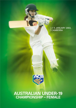 U19's Girls Cover