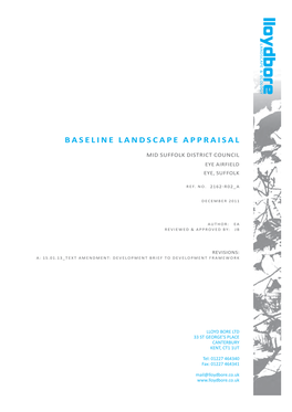 Landscape Appraisal