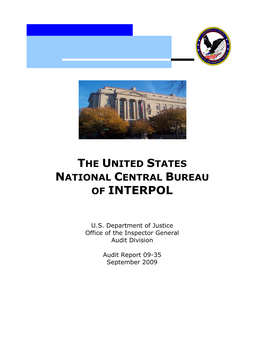The United States National Central Bureau of Interpol