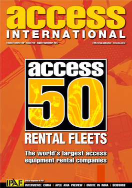 The World's Largest Access Equipment Rental Companies