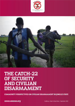 The Catch-22 of Security and Civilian Disarmament