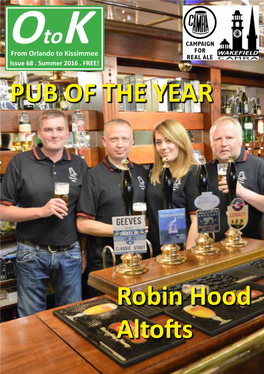 Robin Hood Altofts PUB of the YEAR