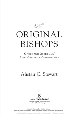 Original Bishops