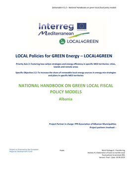 Local4green National Handbook on Green Local