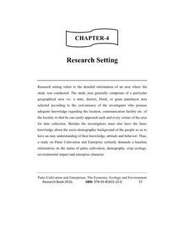 Research Setting