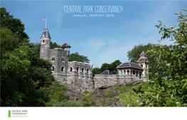 CENTRAL PARK CONSERVANCY ANNUAL REPORT 2019 Table of Contents