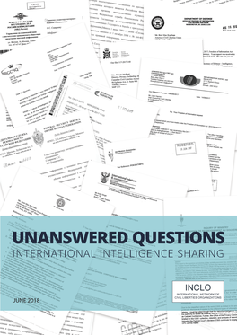 Unanswered Questions – International Intelligence Sharing