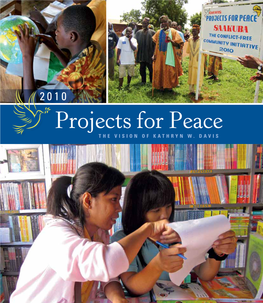 Download the 2010 Projects for Peace View Book