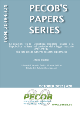 Pecob's Papers Series