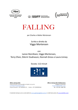 Falling Pressbook Italiano