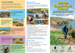 Coast Path Challenge Leaflet