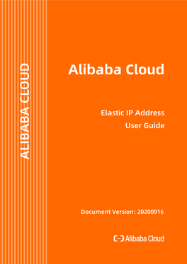 Alibaba Cloud Alibaba Cloud