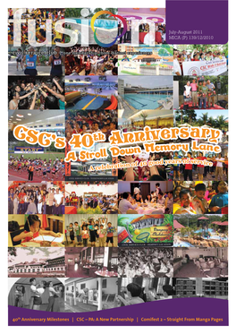 CSC's 40Th Anniversary